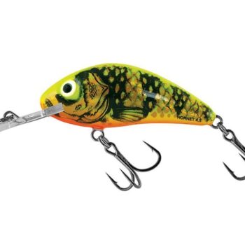 Salmo Rattling Hornet 6.5 GFP je plivajući vobler sa nevervatnom akcijom i vibracijom , bilo da se radi o trolling moteodi i kalisčnom zabacivanjuu.