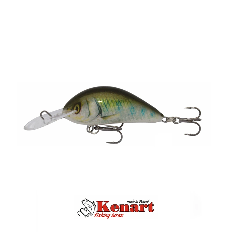 Osetite leptu pecanja u mirnijim delovima reka i rukavaca sa Kenart Shark 4 voblerom Predatori kao sto su som, štuka, pastrmka, smudj, klen i som nece odoleti