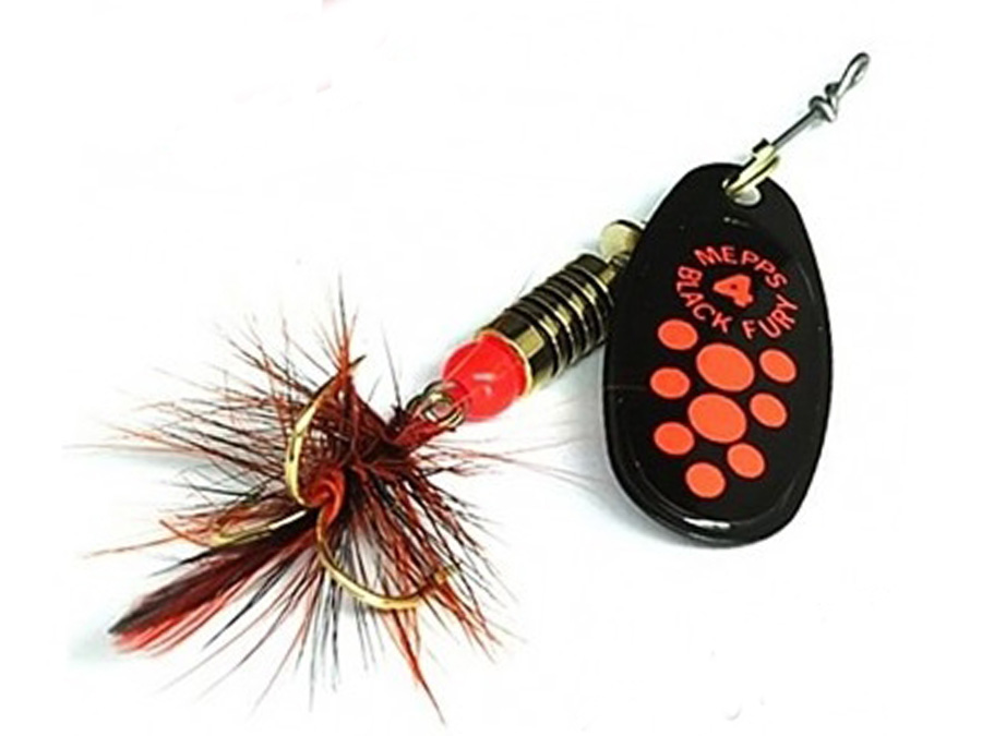 Mepps Black Fury 1 Black Fluo Red Dot Mepps Black Fury 1 Black Fluo Red Dot