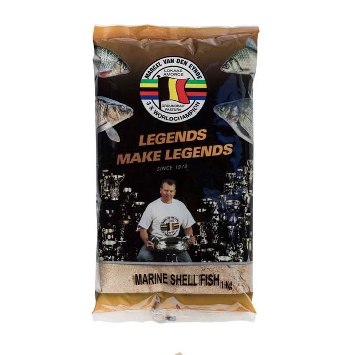 VDE Marine Green Shell Fish je mešavina visoko kvalitetnih peleta, atraktora i školjke. Za pecanje sarana na komercijalama. Bogata algom spirulinom. 1kg