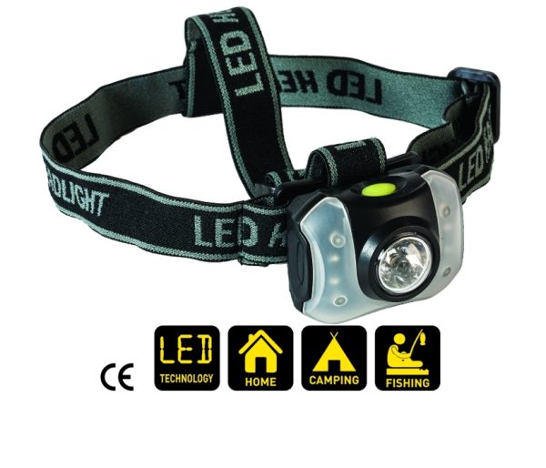 Lampa za glavu 404 lumena je nezamjenjiv ribolovacki pribor za sve koji vole nocni ribolov, planinarenje ili kampovanje, ovo je vas pouzdan saputnik.