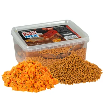 Benzar Rapid Pellet Mix Chocolate & Orange – mikropeleti i pasta za method feeder ribolov